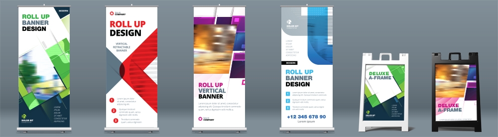 Types of Roller banner Print in London