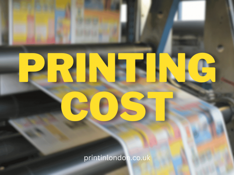 How much does Printing Cost? A complete guide about printing products cost Print In London Blog