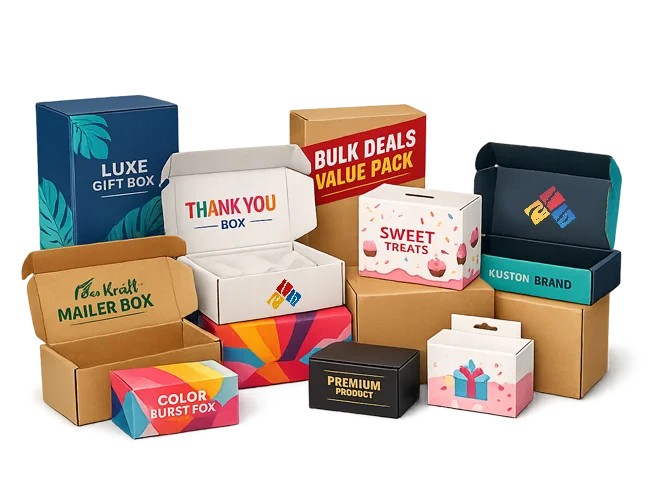 Retail and Product Packaging Boxes