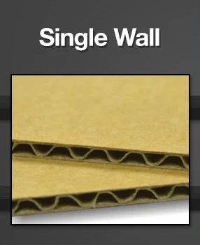 Single Wall Cardboard Boxes