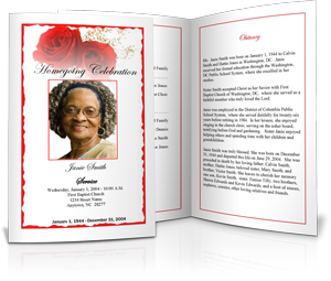 Funeral Order of Service Booklets