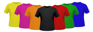 T shirt Printing London in any colour