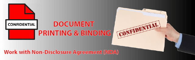 business presentation and proposal printing binding