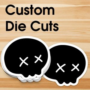 Custom Die cut business cards