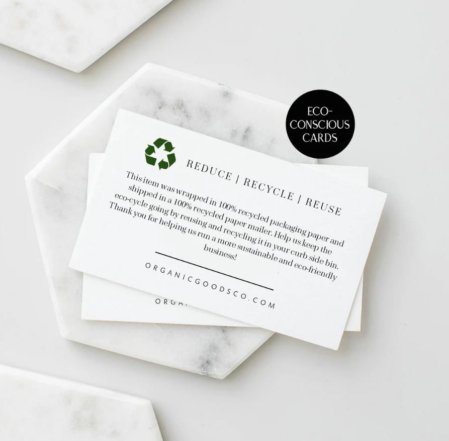 Recycled Business Cards London