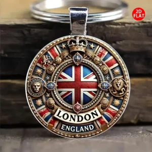 Vintage London keychain souvenir