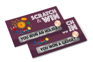 Scratch Card Printing London