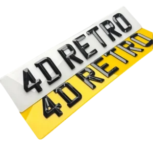 Retro Number Plates London