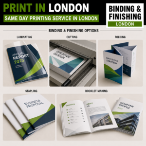 Binding & finishing London