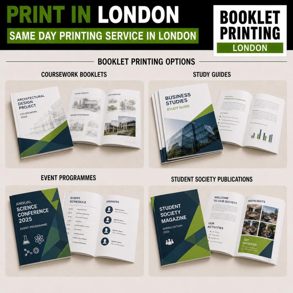 Booklet Printing London