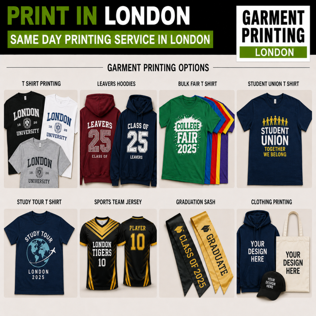 Garment Printing London