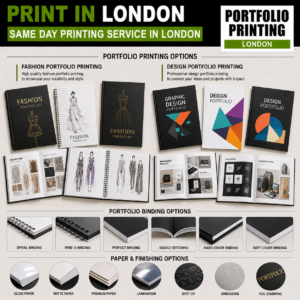 Portfolio printing London