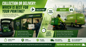 Printing Collection or Delivery London