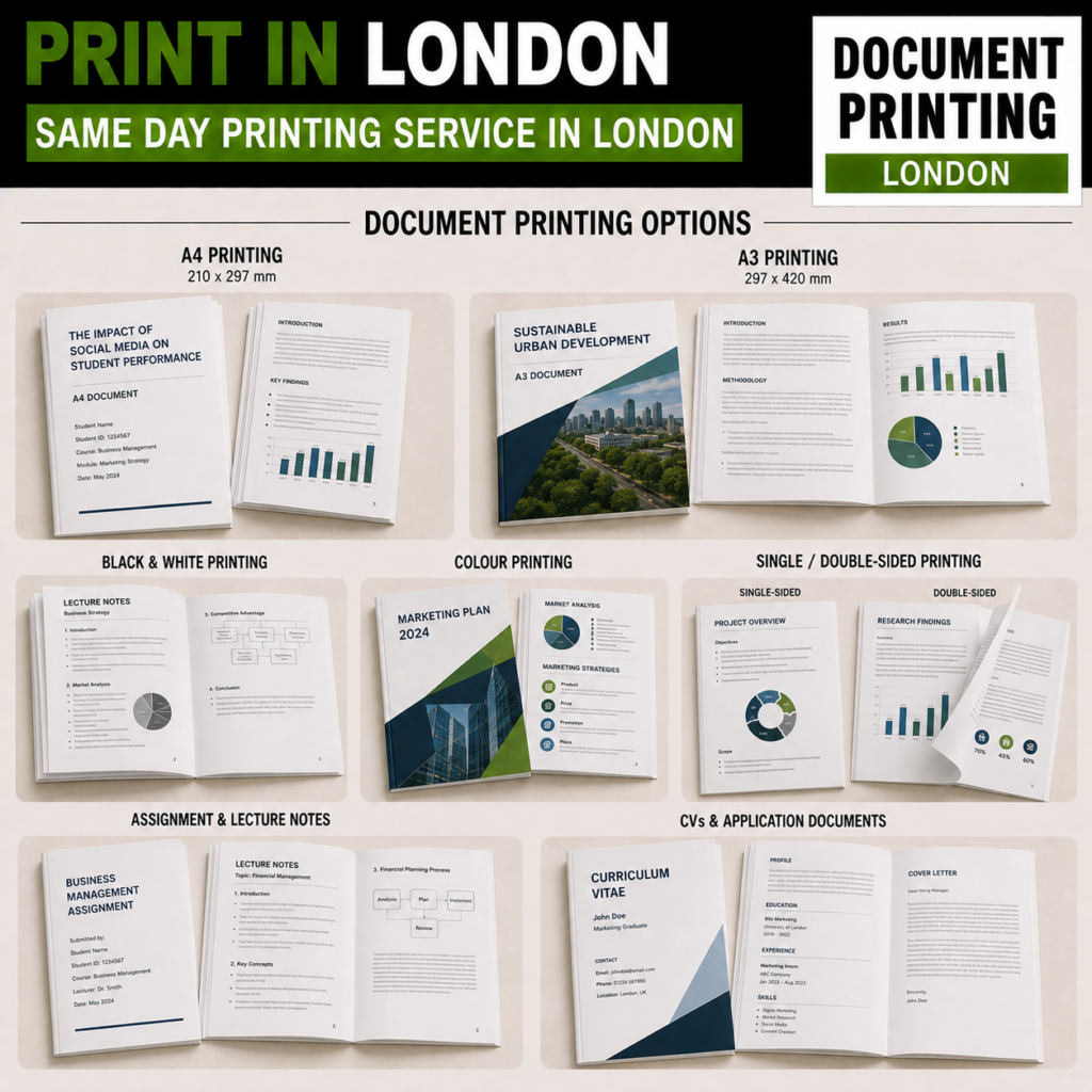 document printing London