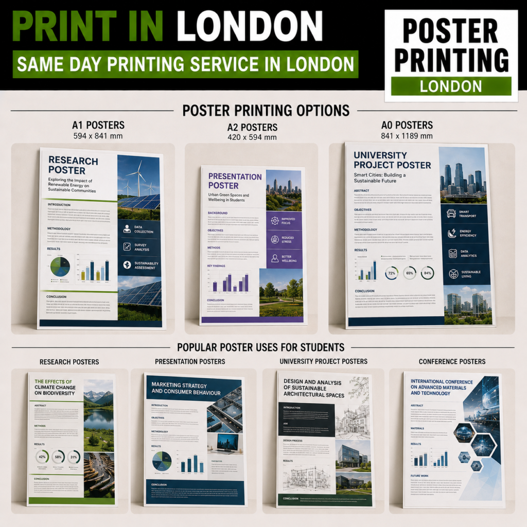poster printing London